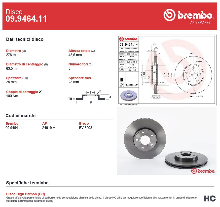 BREMSKB025